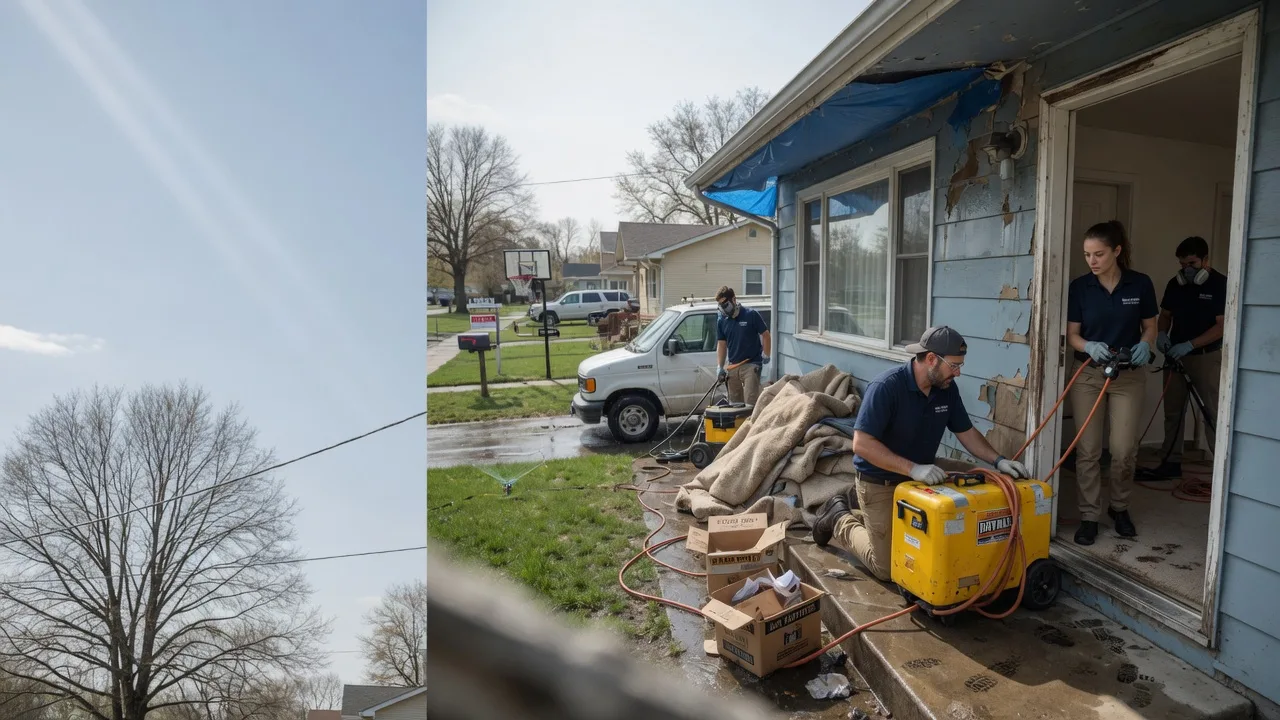 Basement Flood Cleanup in Piqua, KS near me
